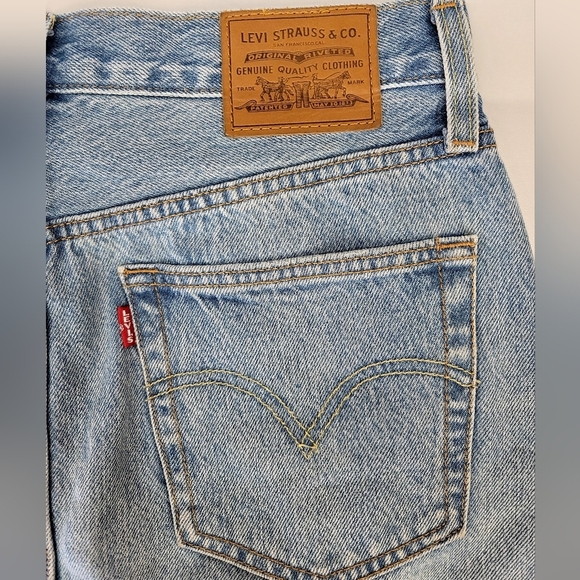 Lévis Denim Raw hem skirt Big E - Picture 13 of 13